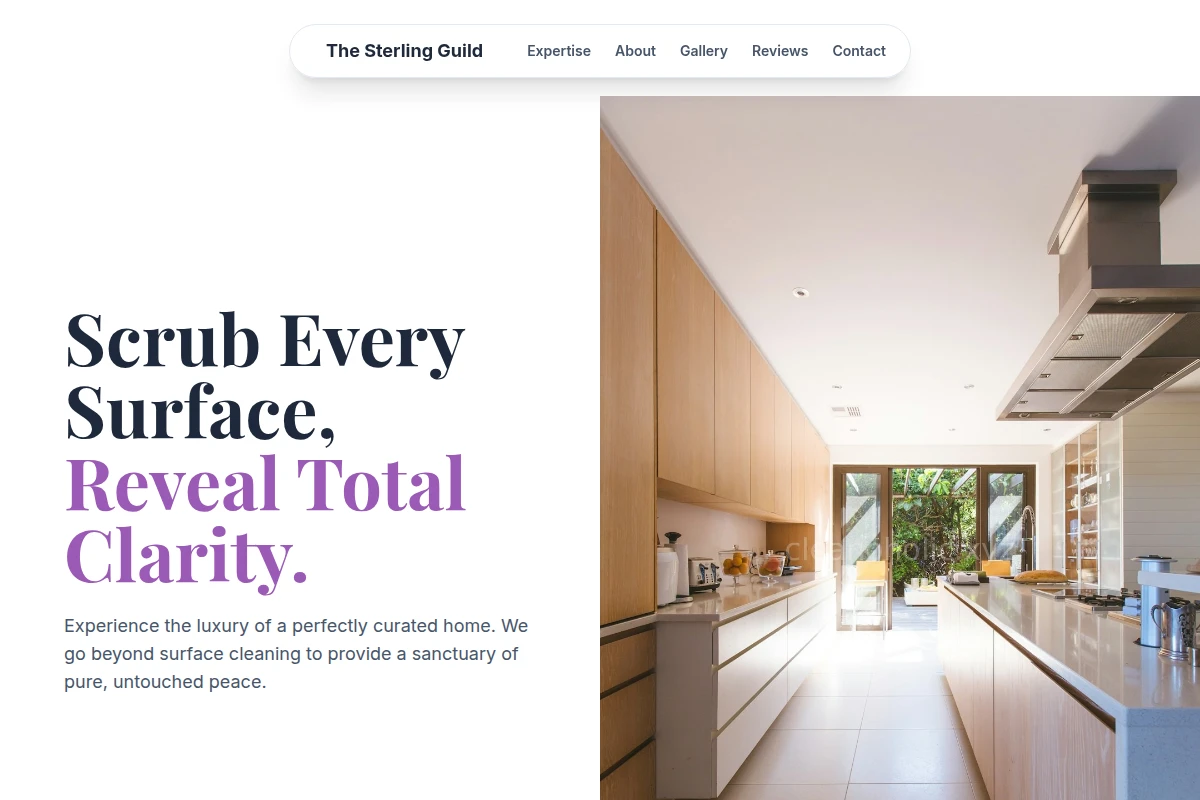 Meticulous House Cleaning